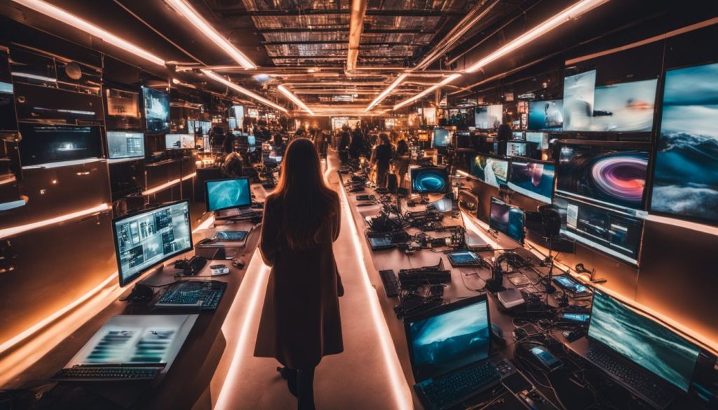 Een verzameling van verbonden apparaten en objecten die gegevens uitwisselen. Een verzameling van verbonden apparaten en objecten die gegevens uitwisselen.